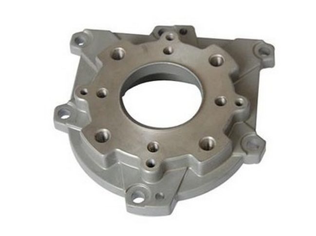 Machined aluminum die cast part